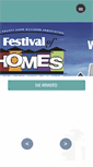 Mobile Screenshot of cedarcityfestivalofhomes.com